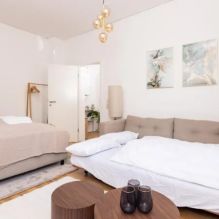 Design - Kitchen, Nespresso & Parking - Messe Dus Апартаменты *