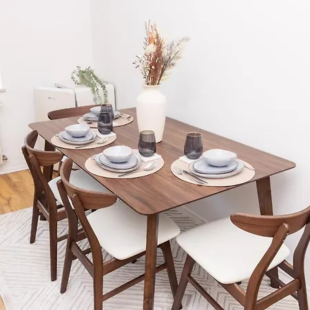 Design - Kitchen, Nespresso & Parking - Messe Dus Апартаменты
